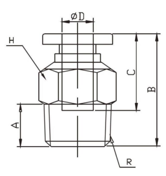 Imperial Straight Joiner Push Fit